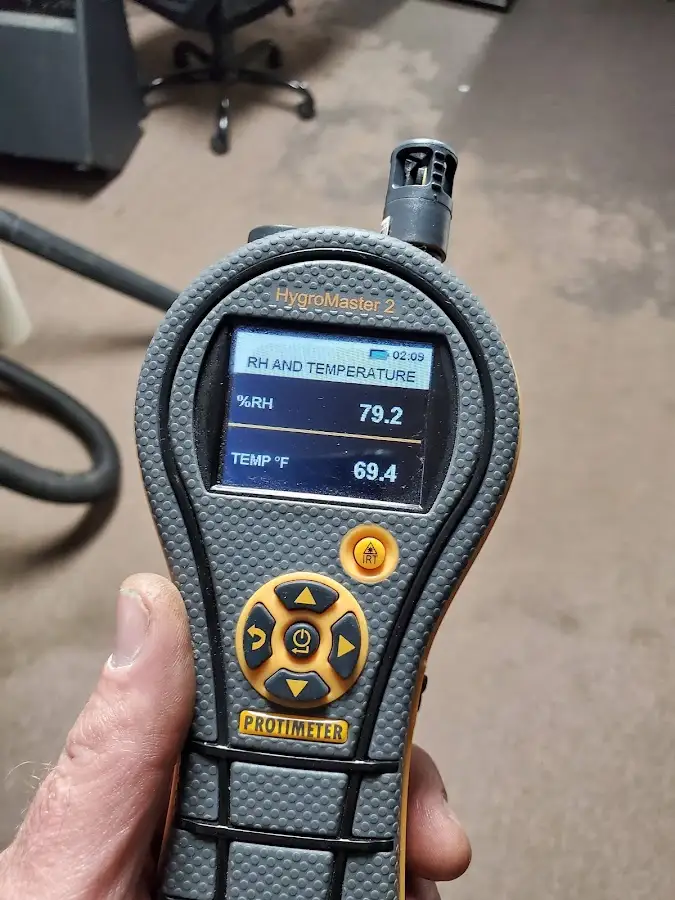 Moisture meter humidity assessment for Fire & Smoke Damage Restoration in Winthrop Town